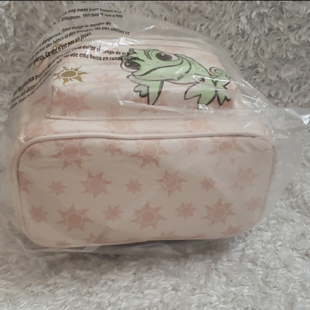 NWT Loungefly Tangled Pascal Mini Backpack - Picture 8 of 10
